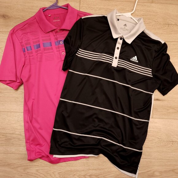 EUC! Lot of (2) Adidas Golf Polos - Picture 2 of 7